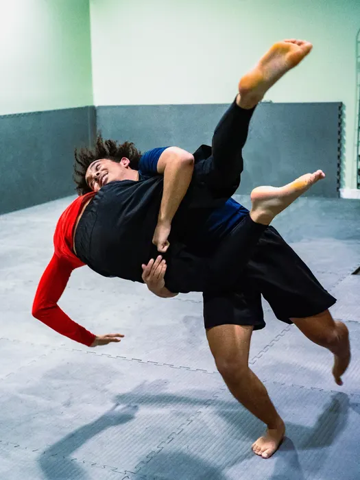 Adult BJJ training